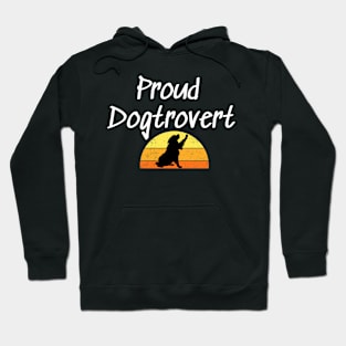 dogtrovert dog lover introvert Hoodie